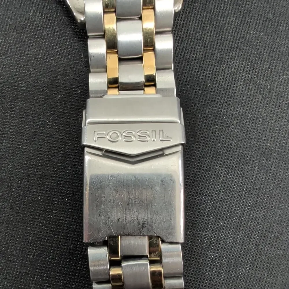 Men's Vintage Fossil Blue BQ 9037 37mm 7.75